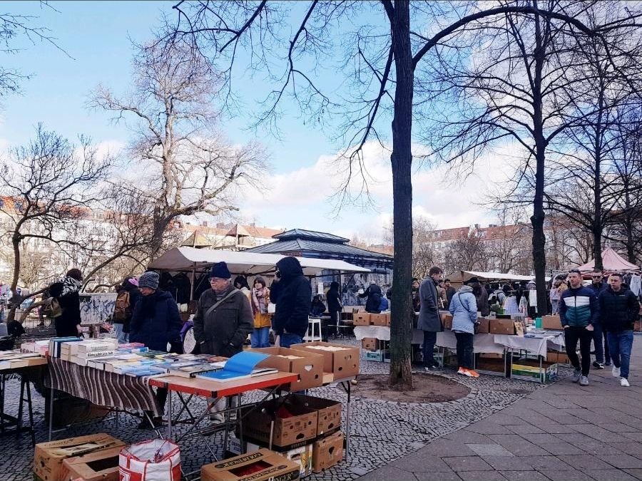 Arkonaplatz flea market