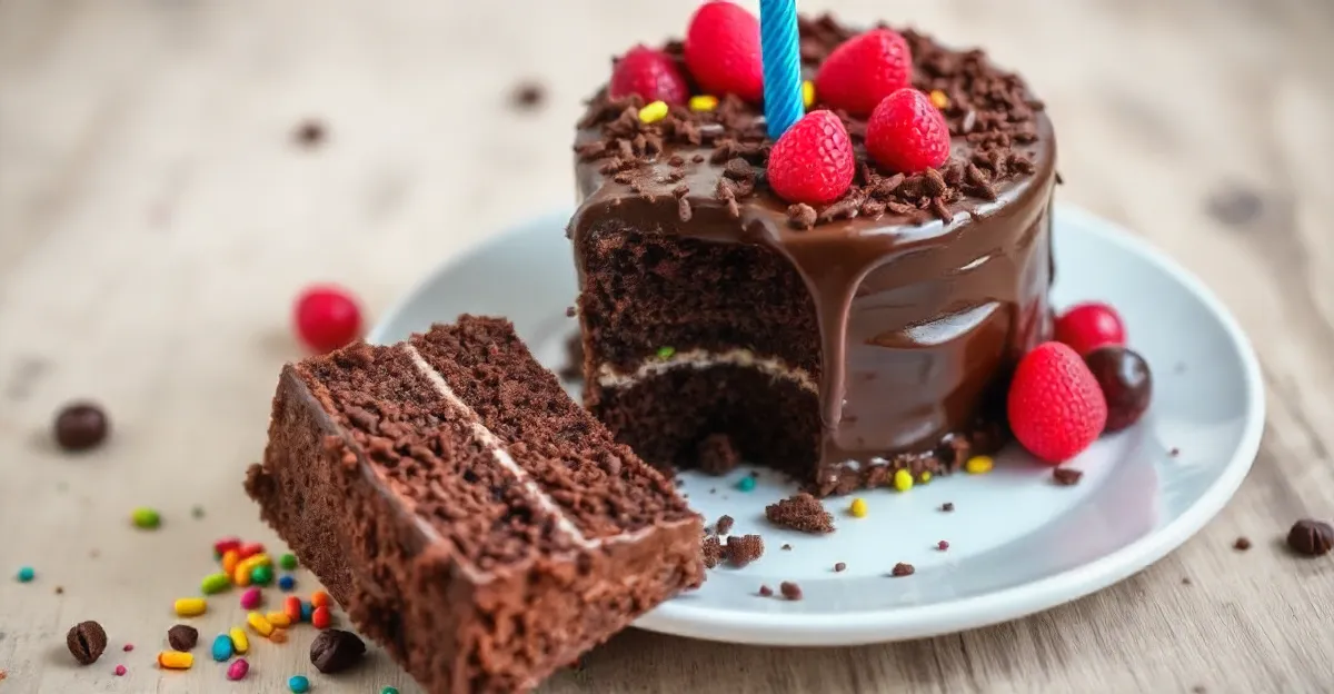 15-Minute Prep Chocolate Birthday Cake