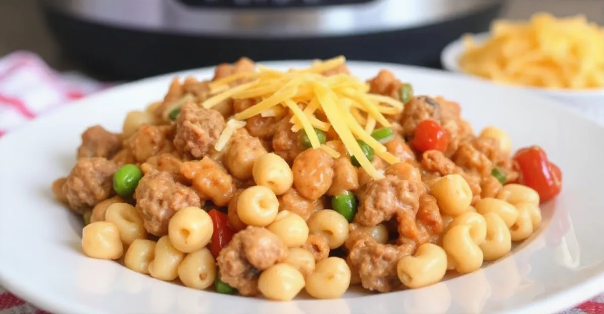 Homemade Hamburger Helper