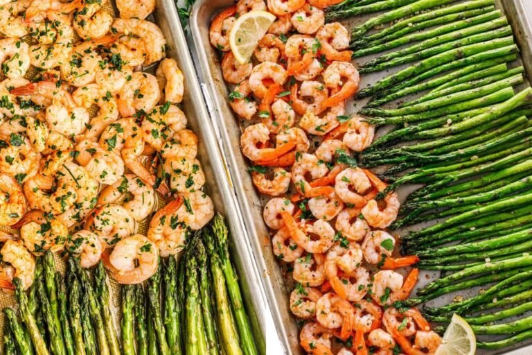 Sheet Pan Shrimp and Asparagus