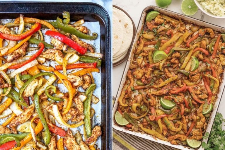 These sheet pan chicken fajitas are your weeknight dinner hero—easy, fast, and bursting with flavor.