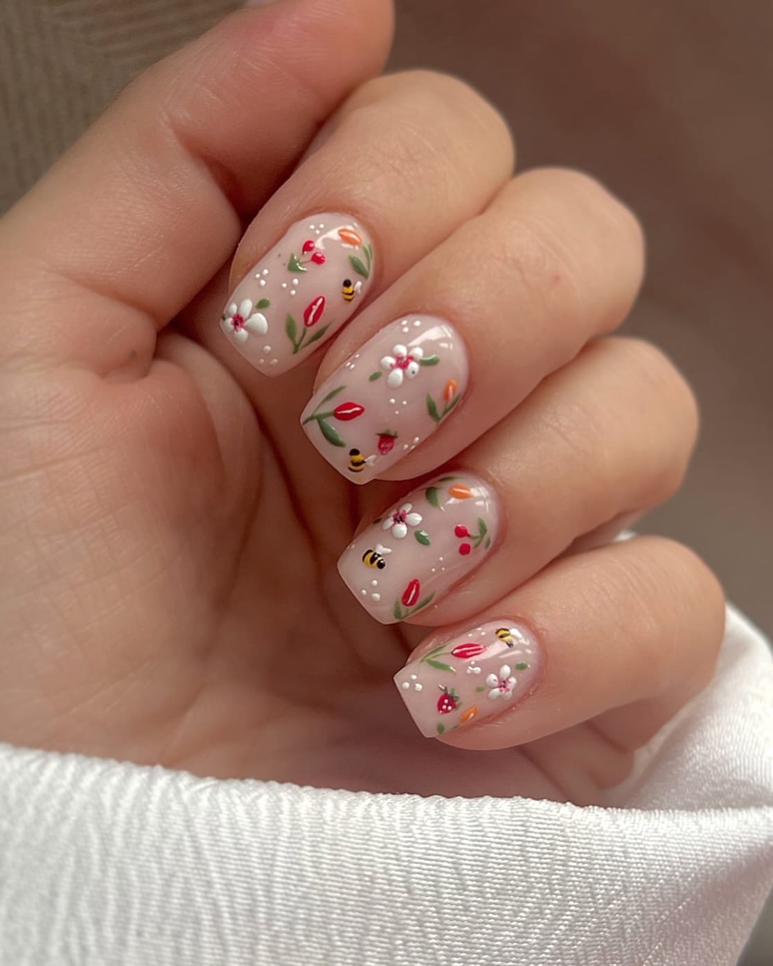 Garden Party: Spring Floral Nails