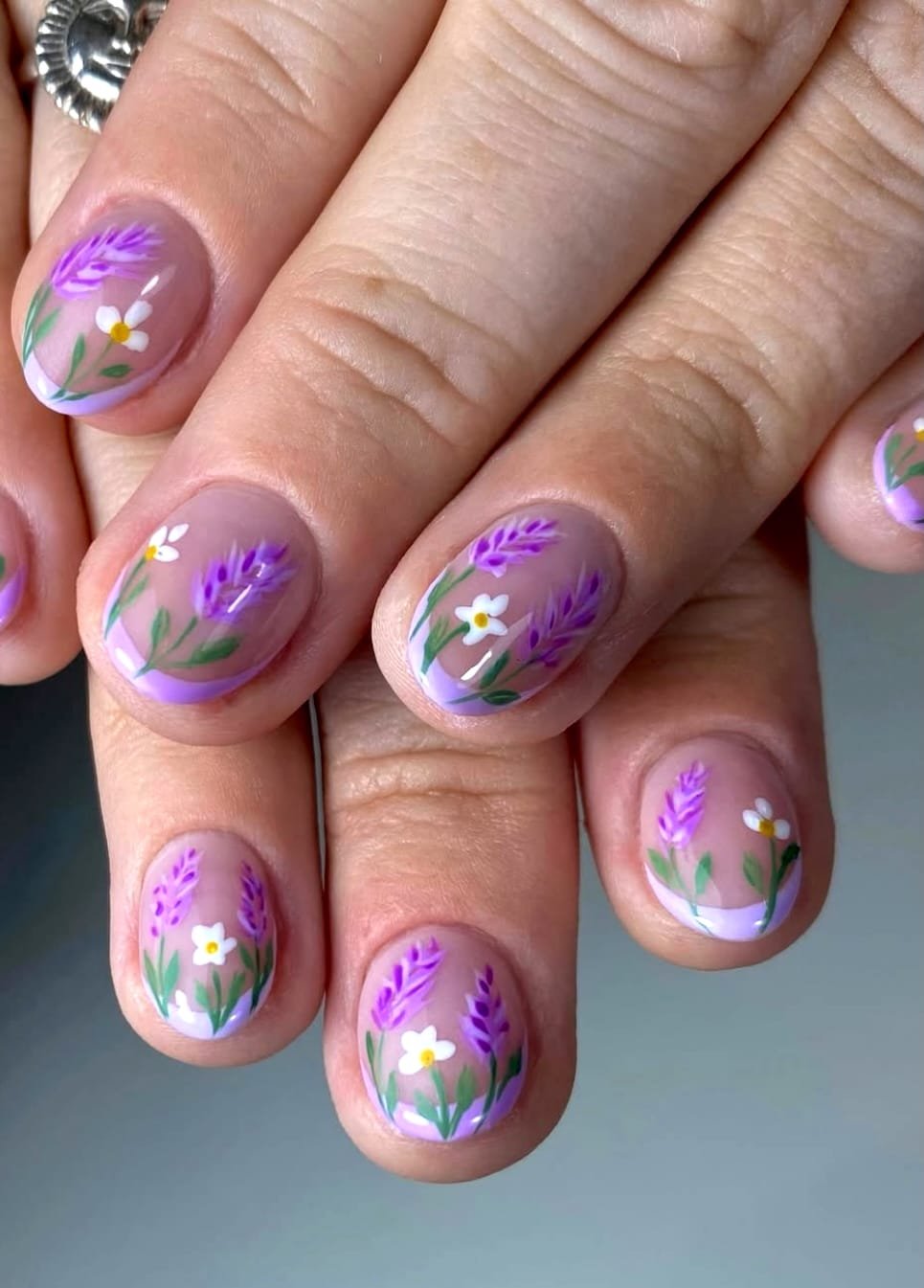 Lavender Dreams: Spring Nail Art