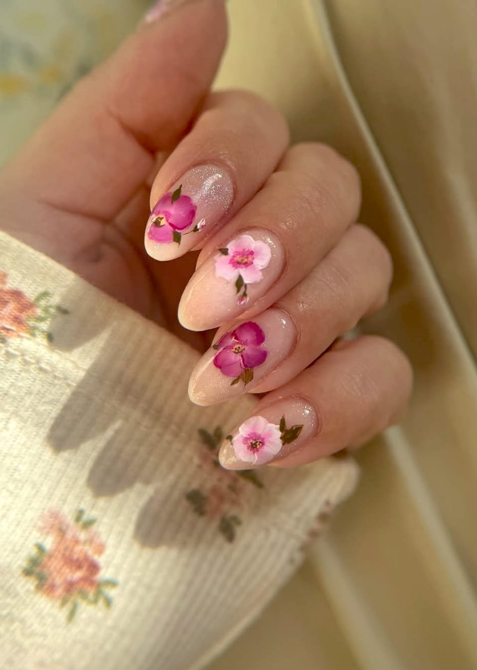 Blossom Burst: Spring Floral Nails