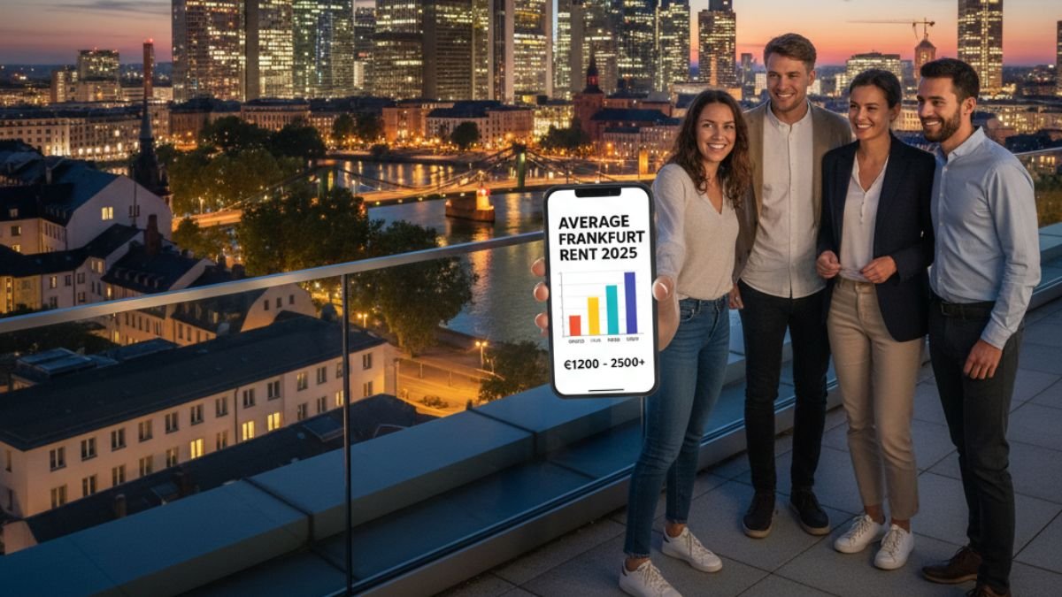 Average rent in Frankfurt