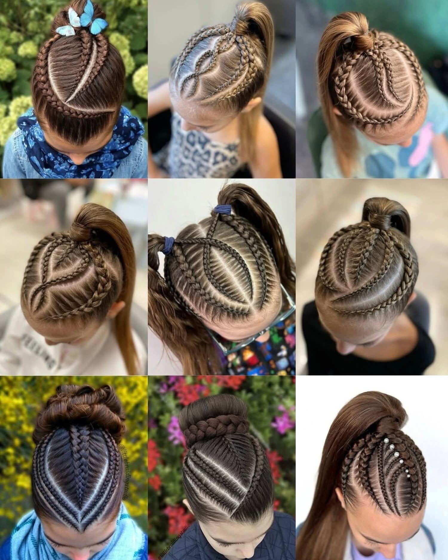 Intricate Braid Hairstyles For kids