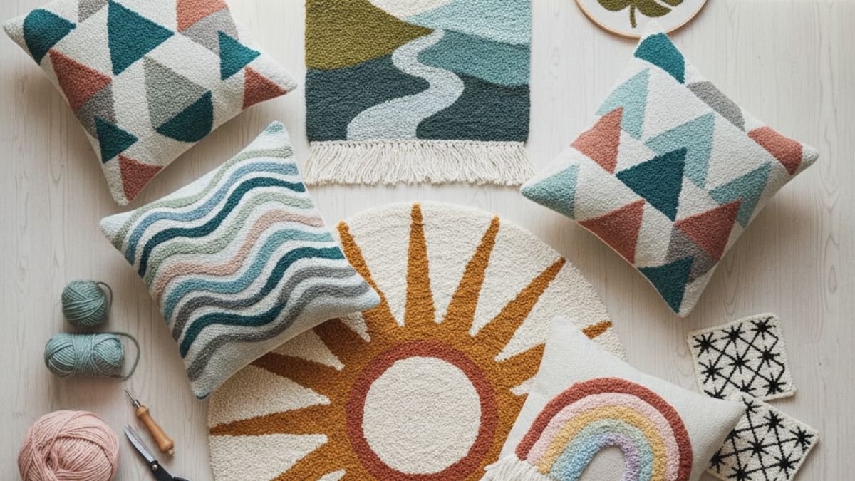 Punch Needle Room Decor