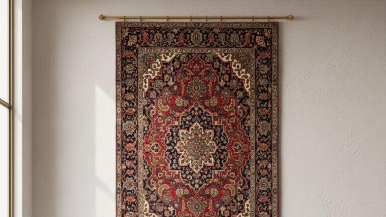Rug Hung On Wall