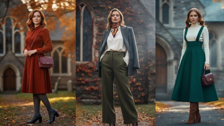 10 Stylish Fall Church Outfits for Women