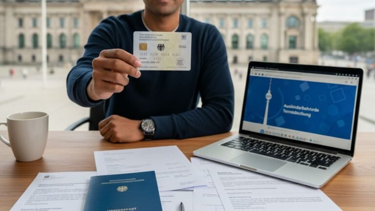 Applying for a residence permit Germany