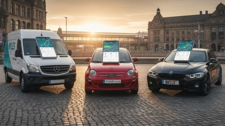 Car sharing apps Germany