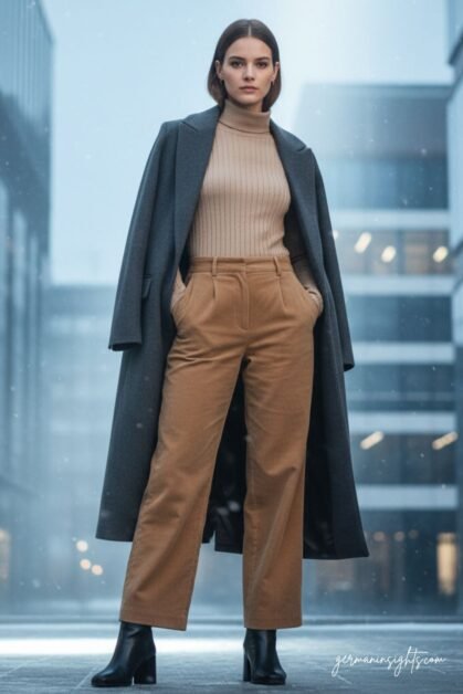 Chic Minimalist Winter Outfit Idea