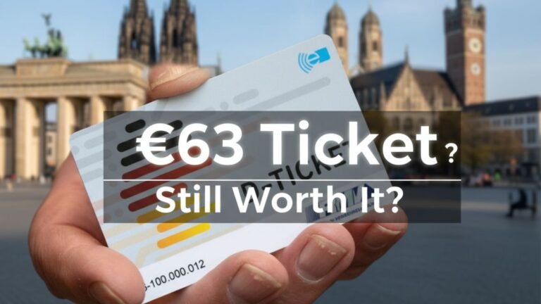 Deutschlandticket price and rules