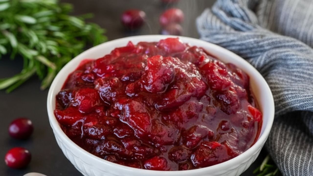 Easy Homemade Cranberry Sauce