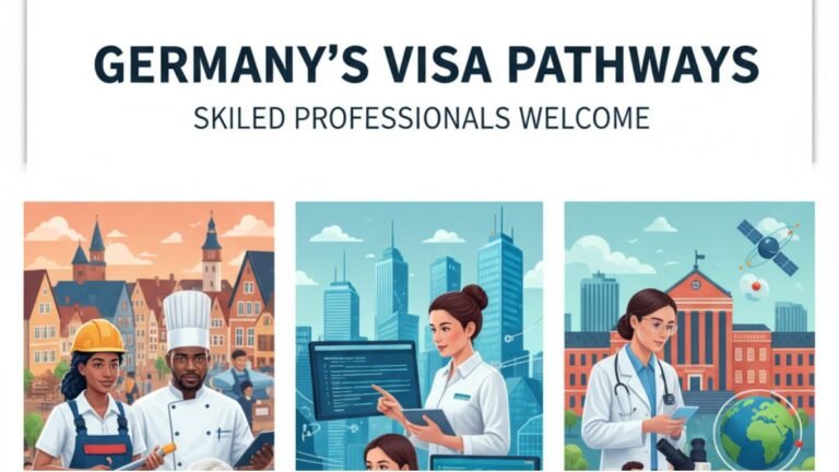 German Visa Pathways for Skilled Professionals