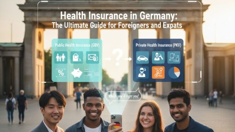 German health insurance for foreigners