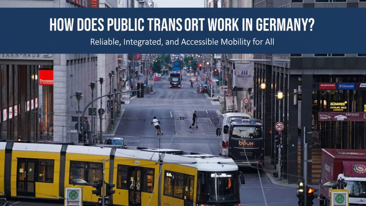 How does public transport work in Germany