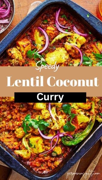 Speedy Lentil Coconut CurryÂ