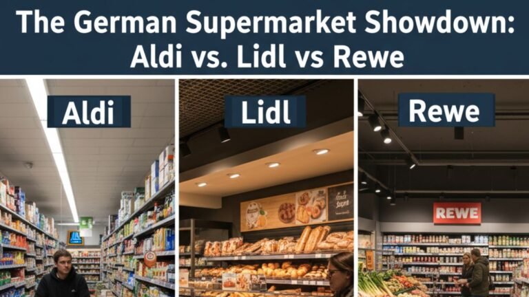 Supermarkets in Germany Aldi vs Lidl
