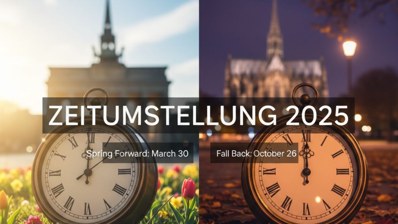 Time Change in Germany 2025