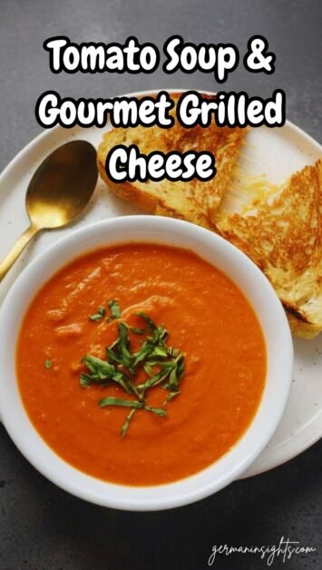 Tomato Soup & Gourmet Grilled Cheese