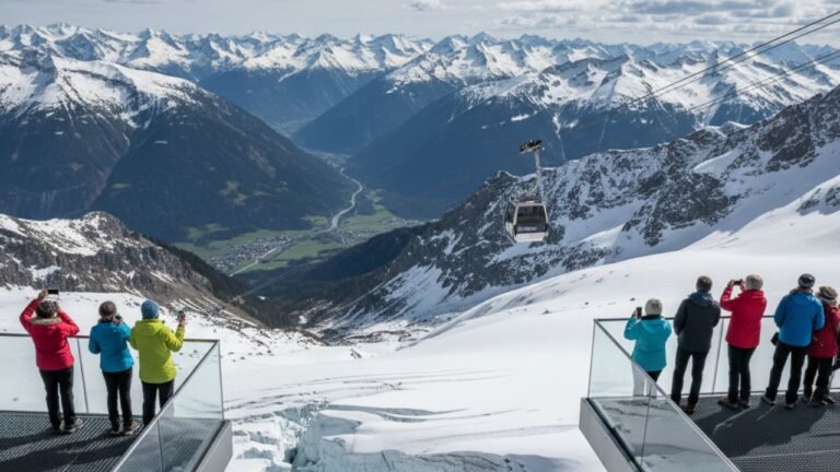 Visiting Austria's Hintertux Glacier