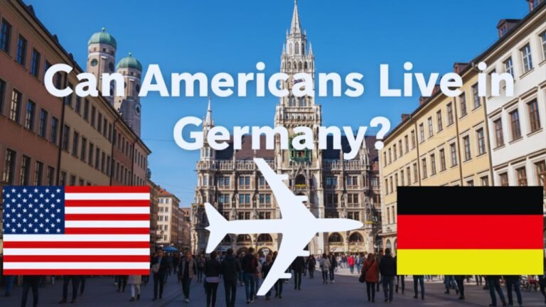Can Americans Live in Germany?
