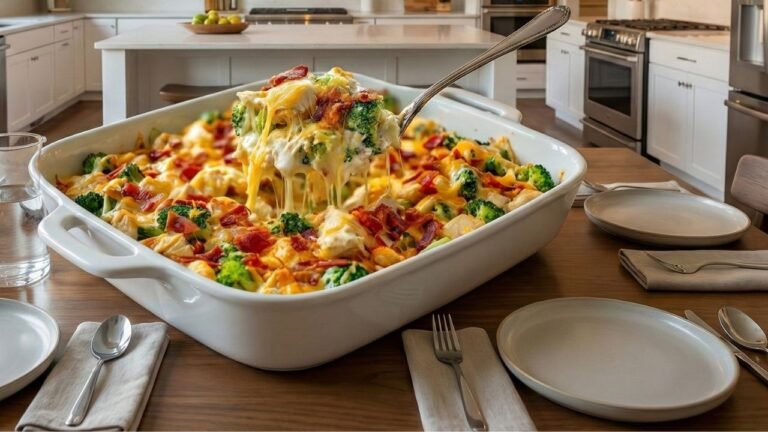 Easy Creamy Low Carb Chicken Casserole Recipe