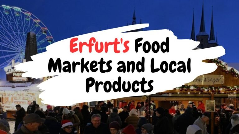 Erfurt's Food Markets and Local Products