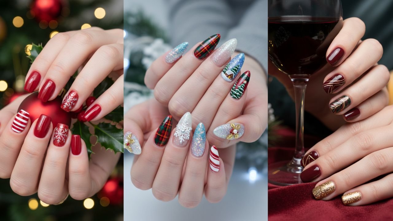 Holiday Nails Winter Christmas Ideas