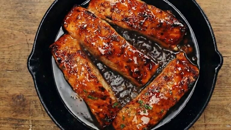 Honey Garlic Salmon Recipe