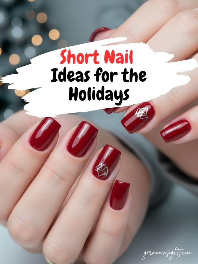 10 Short Nail Ideas for the Holidays