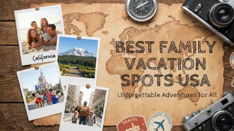 Best family vacation spots USA - Adventures for all