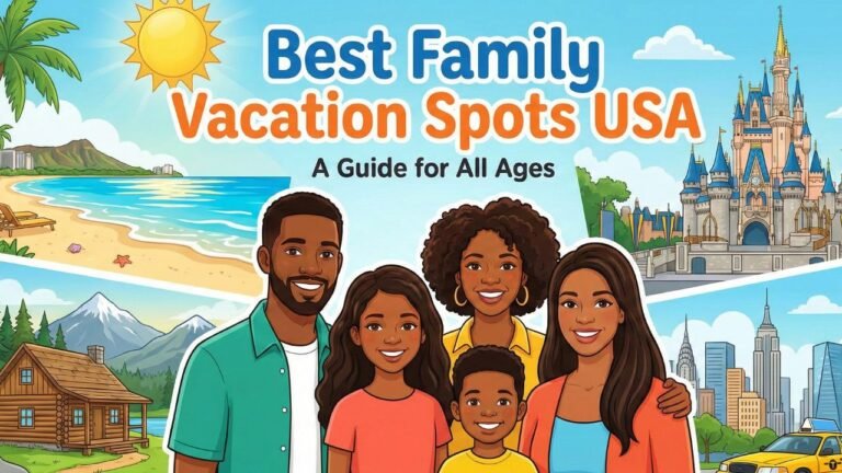 Best family vacation spots USA for all ages