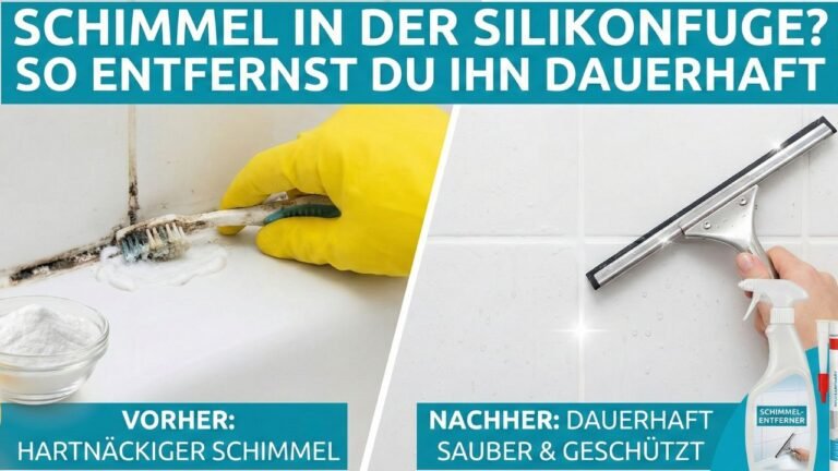 Schimmel in der Silikonfuge