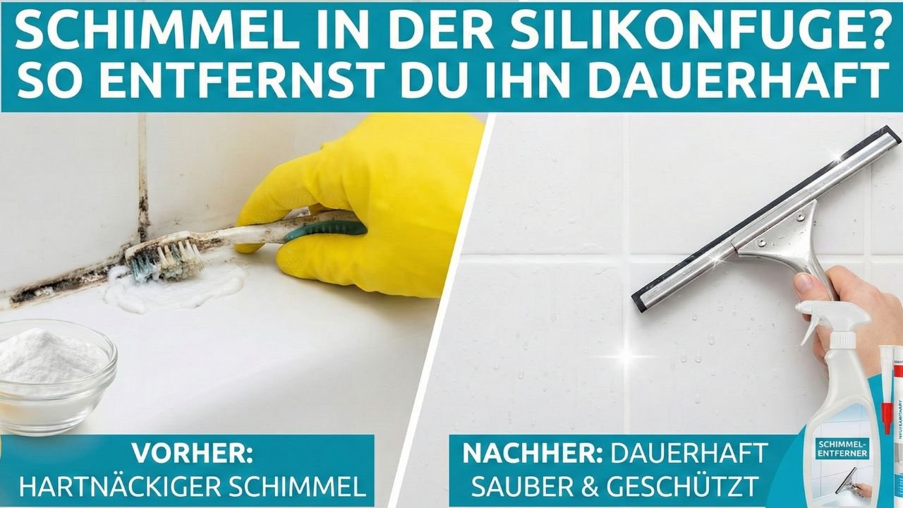 Schimmel in der Silikonfuge