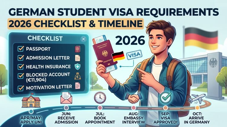German Student Visa Requirements