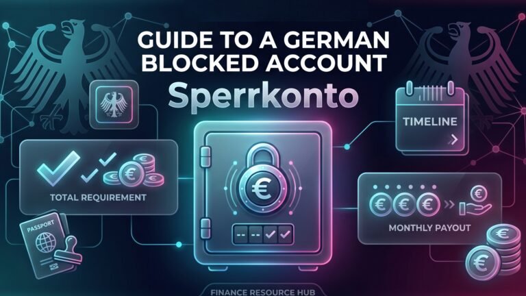 Guide to a Blocked Account (Sperrkonto) in Germany