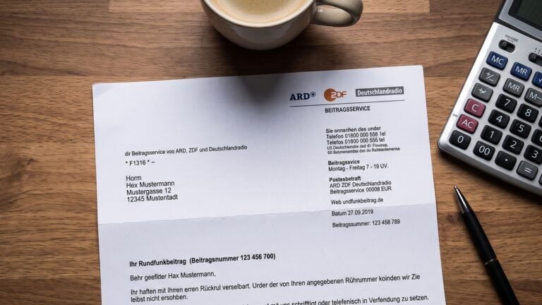 GEZ Rundfunkbeitrag TV Tax Germany