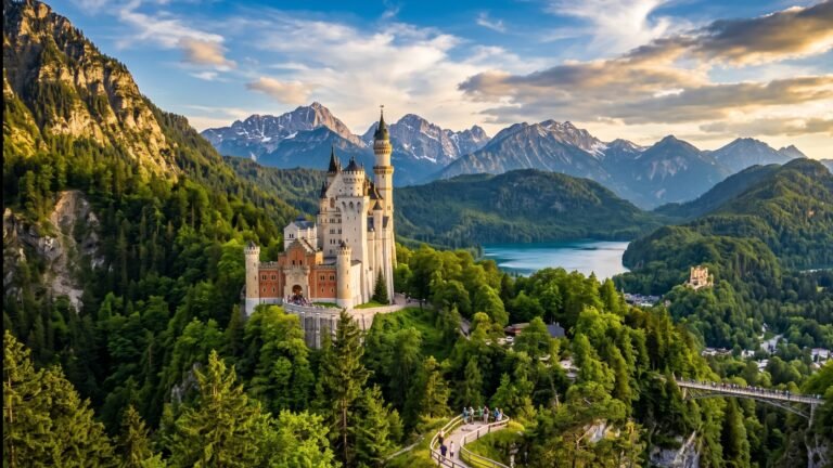Germany Tourism Neuschwanstein Nuremberg