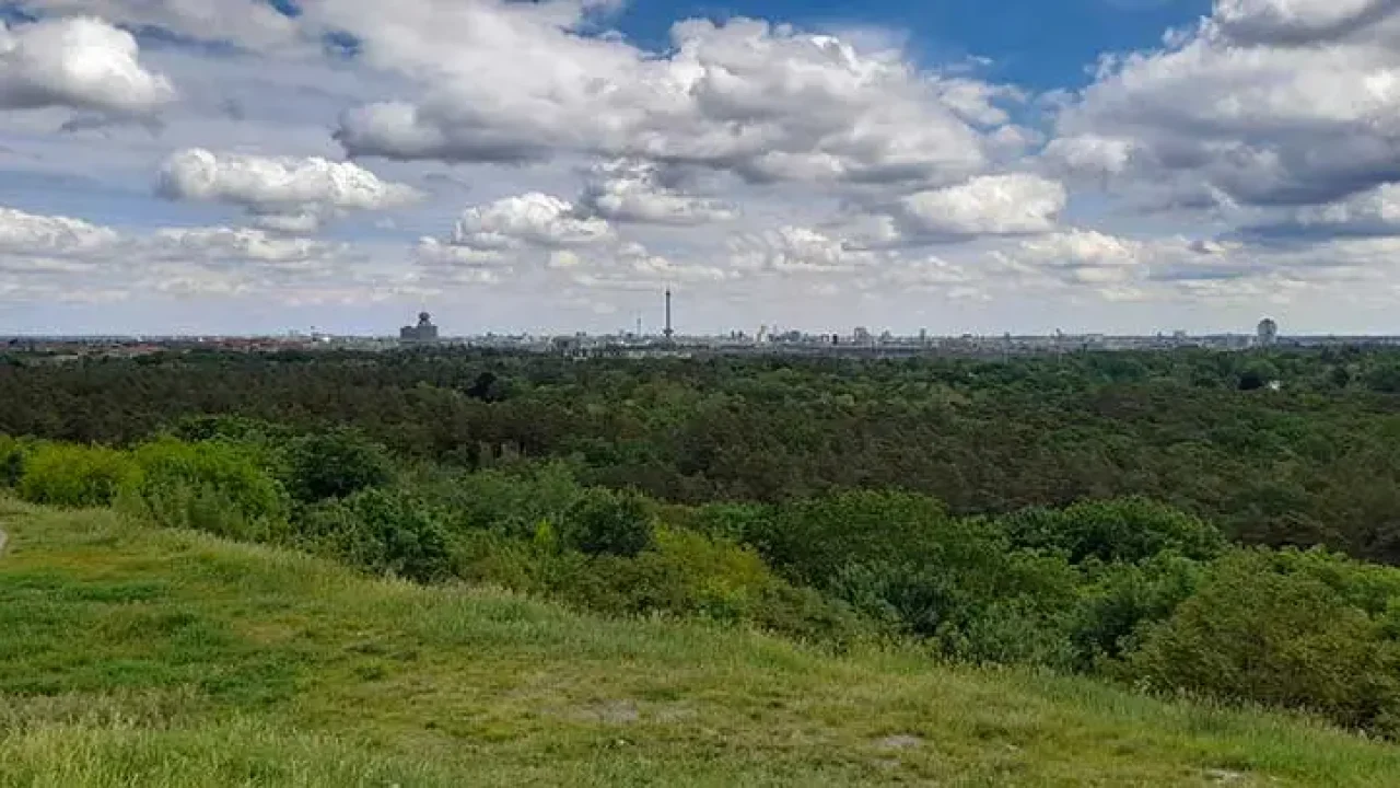 panoramic view from Teufelsberg